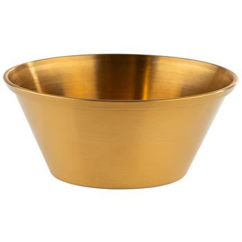 Dippskål, 4cl, guld, 6st