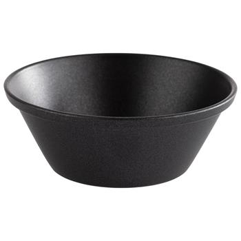 Dippskål, 4cl, svart, 6st