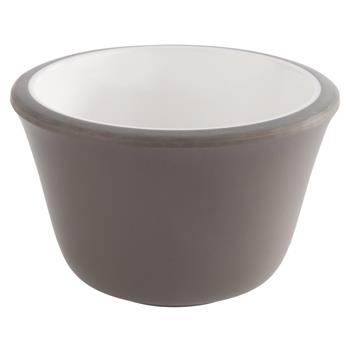 Dippskål, 4cl, grå, 6st