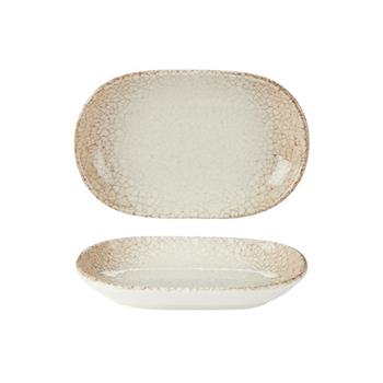 Scorched Oval Fat, 14 x 9cm, 12st/fp