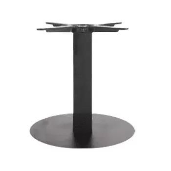 Bordsstativ Flat Lounge Rund svart