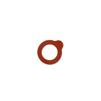 Luigi Bormioli Lock Eat Gummiring till syltburk stor Dia 8 cm Orange