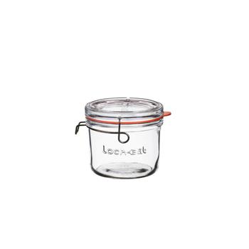 Luigi Bormioli Lock Eat Syltburk med patentlock Dia 12 x 10,5 cm 50 cl Klar