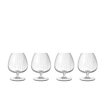 Luigi Bormioli Optica Cognacsglas Dia 9,5 x 12,7 cm 46,5 cl 4 st Klar
