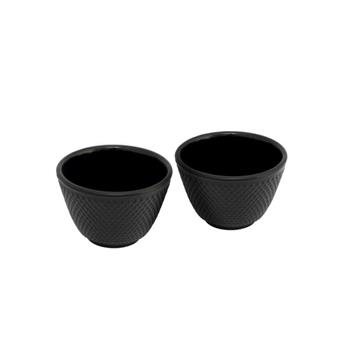 Bredemeijer Jang Mugg Dia 7,5 x 5,5 cm 10 cl 2 st Svart