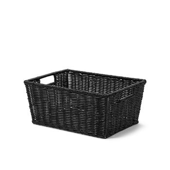 Brödkorg Rekt Svart, 40x30