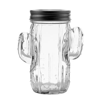 Cactus Dricksburk med silver lock 414ml