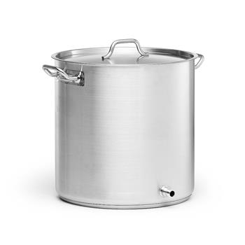 Kittel med tappkran, inkl lock, rfr 50L