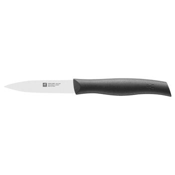 Grönsakskniv spetsig 9 cm, svart. 20 st i förpackning