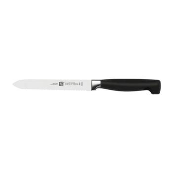 Grönsaks / allkniv, tandad 13 cm