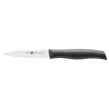 Grönsakskniv spetsig 10 cm, svart. 20 st i förpackning