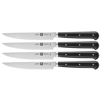 TWIN Steak Set. 4 st knivar, med slät slipbar egg