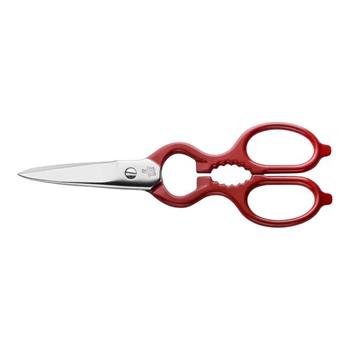 Universalsax - FRIODUR®stål, RF, rött handtag 20 cm