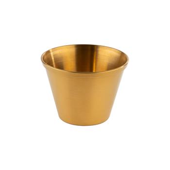 Dippskål, 6cl, guld, 6st/fp