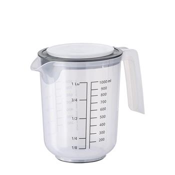 Mätbägare med lock, 1 liter