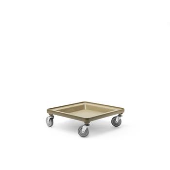 Diskkorgsvagn Dolly plast 54x54x16cm