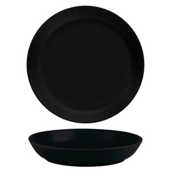 Djup Tallrik, svart, 24cm, 12st/fp
