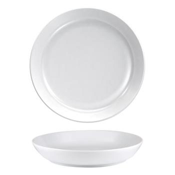 Djup Tallrik, 24cm, vit, 12st/fp