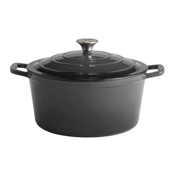 Kokgryta med lock -5 STARS-, 6 ltr.