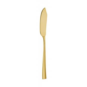 Monterey PVD Guld Fiskkniv, 209 mm