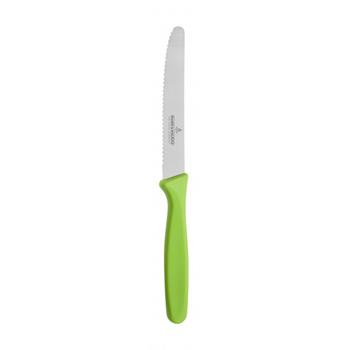 Frukost/Pizzkniv Grön, 222 mm