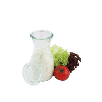 Weck-Glasflaska med lock, 25cl, 6st/fp