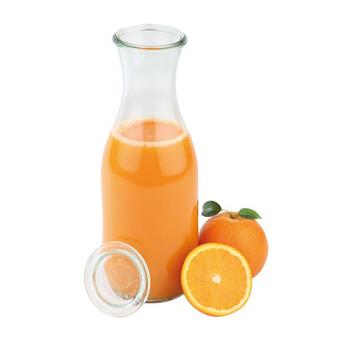 Weck-Glasflaska med lock, 100cl, 6st/fp