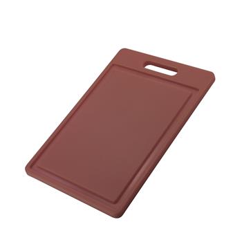 Skärbräda i polypropenplast, 51x38x1,25cm, Brun