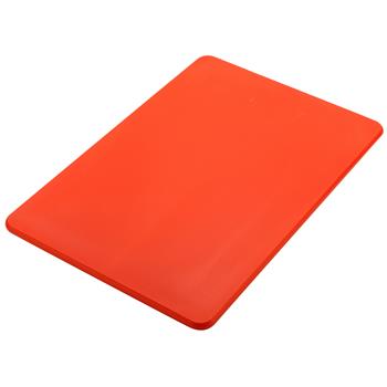 Skärbräda i polypropenplast, 51x38x1,25cm, Röd