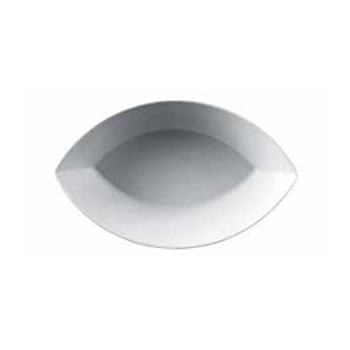 ACTUAL tallrik oval djup, 23,4x14,4cm, Vit, 3st/fp