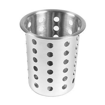 Bestickcylinder i rostfritt, Perforerad