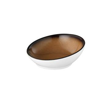 Buuffet Gourmet Fantastic Skål 8,5 cm, Caramel, 6st/fp, Lutande