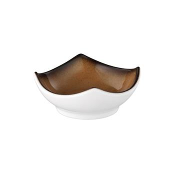 Buuffet Gourmet Fantastic Skål 9 cm, Caramel, 6st/fp, Fyrkantig