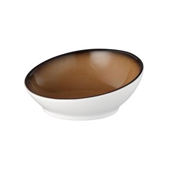Buuffet Gourmet Fantastic Skål 11 cm, Caramel, 6st/fp, Lutande