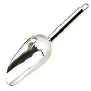 Ice scoop, isskopa, stål