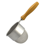 Fine Strainer, deep, trä handtag