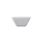 ACTUAL skål kvadrat djup, 9cm, Vit, 6st/fp