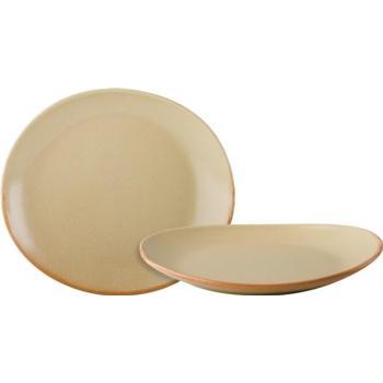 Flame Bistro Tallrik, oval, 21x19cm, 12st/fp