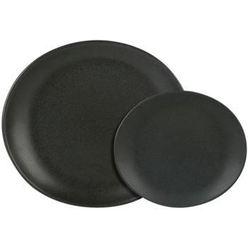 Carbon bistro tallrik, oval, 29,5cm, 12st/fp