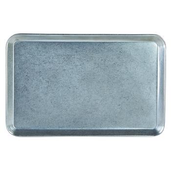 Antikstål Bricka, rektangulär, 30x21cm, 12st/fp