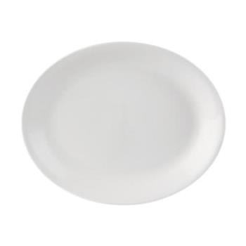 Simply Tallrik, Oval, Vit, 24,5x19cm, 6st/fp