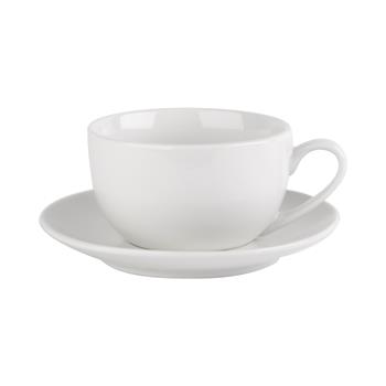 Simply cappuccino kopp, vit, 22cl, 6st/fp