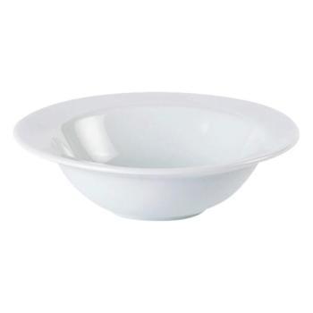 Simply skål med kant, Vit, 16cm, 6st/fp
