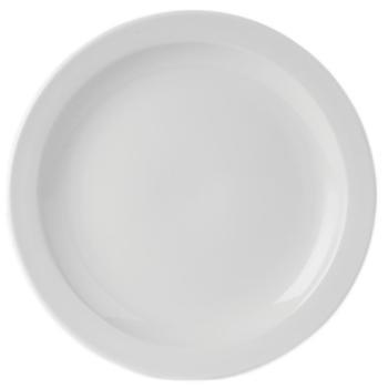 Simply Tallrik med smal kant, Vit, 27,5cm, 4st/fp
