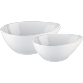 Simply Skål, tårformad, vit, 6st/fp, 9,5cm