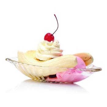 Alaska banana split fat, 24cm, 6st/fp