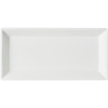 Rektangulär tallrik, 24x12x1cm, 6st/fp