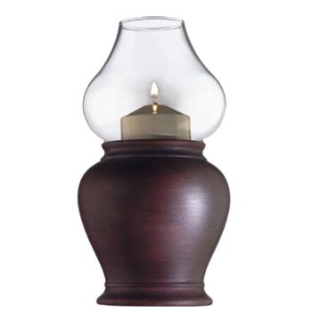 Amphora lampa, marone, 19,5cm, (40M)