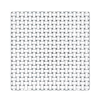 Bossa Nova Square Plate, 28x28 cm, 12 st/fp