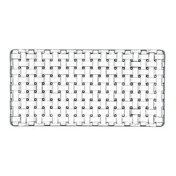 Bossa Nova Rectangular Plate, 28x14 cm, 12 st/fp